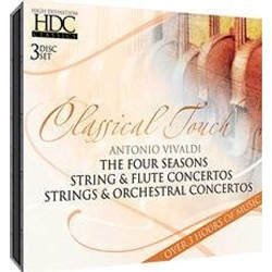 JUST4GAMES Four Seasons/str/flu Ctos/strs [Audio CD] Vivaldi, Antonio