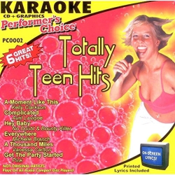 JUST4GAMES Totally Teen Hits [Audio CD] Kelly Clarkson; Avril Lavigne; Pink; Michelle Branch And Vanessa Carlton