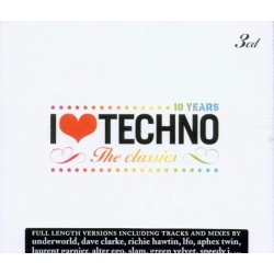JUST4GAMES I Love Techno-The Classics/10 Year I Love Techno [Audio CD] I Love Techno-The Classics And 10 Year I Love Tec