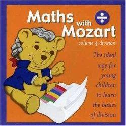 JUST4GAMES Vol. 4-Math With Mozart-Division [Audio CD] Children's Recordings