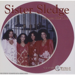 JUST4GAMES Sister Sledge Greatest Hits Live [Audio CD] Sister Sledge