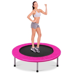 COSTWAY 38" Rebounder Trampoline Adults And Kids Exercise Workout W/padding & Springs