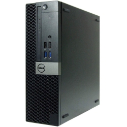 DELL Refurbished (Good) - 7050 Sff Desktop- Intel Core I5-7500T 16GB, 1 Tb SSD, Amd R5-430 2GB Video Card, Win 10 Pro