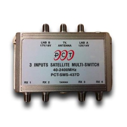 PCT -Sms-437D 3X4 High Performance Satellite Multi Switch