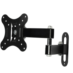 AXGEAR Flat Screen Tv Wall Mount Monitor Bracket Swivel Tilt Led Lcd HDtv 14 to 27 Inch -
