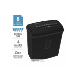 ROYAL SOVEREIGN 8-Sheet Personal Cross-Cut Shredder
