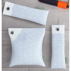 VIEOLI Portable Bag Air Filter Set - 2 X 75G 1 X 200G In Charcoal