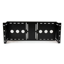 STARTECH 4U Universal Vesa Lcd Monitor Mounting Bracket for 19-Inch Rack Or Cabinet - Taa Compliant - Cold-Pressed Steel Br
