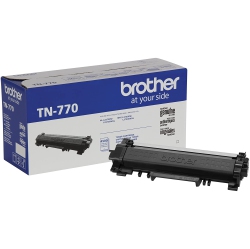 BROTHER Tn-770 Hl-L2370Dw L2370Dwxl Mfc-L2750Dw L2750Dwxl Toner Cartridge (Black) In Retail Packaging (Brttn770)