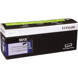 LEXMARK 50F1X00 Extra High Yield Return Program Toner In Black