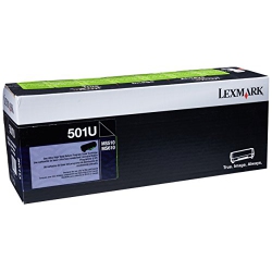 LEXMARK CANADA INC Ms510, Ms610 Ultra High Yield Return Program Toner Cartridge (50F1U00)