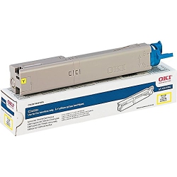 OKIDATA Original 43459301 Toner Cartridge - Retail [Office Product] In Yellow