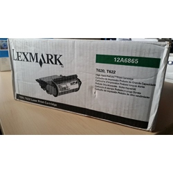 LEXMARK Original 12A6865 30000 Yield Toner Cartridge - Retail In Black