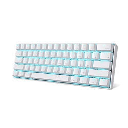 RK ROYAL KLUDGE Rk61 Wired/wireless 60% Mechanical Gaming Keyboard, Ultra-Compact Bluetooth Mechanical Keyboard With 10 Hou