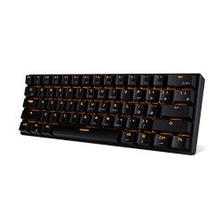 RK ROYAL KLUDGE Rk61 Wired/wireless 60% Mechanical Gaming Keyboard, Ultra-Compact Bluetooth Mechanical Keyboard With 10 Hou