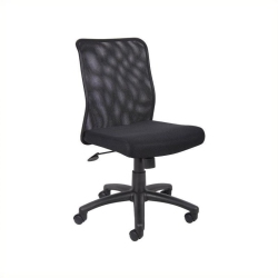 SCRANTON & CO Mesh Fabric Upholstered Task Office Chair In In Black