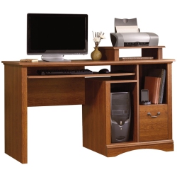 SAUDER Camden County Engineered Wood Computer Desk In Planked Cherry