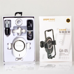 YOPIIN 10W Universal Travel Adapter Charging Kit With Car Mount Charger With USB Cable+Qc3.0 Car Charger Fast Wireless Charge