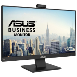 ASUS Refurbished (Good) - 24" Fhd 60Hz 5Ms Gtg Ips Led Business Monitor With Built-In Webcam (Be24Eqk) - In Black