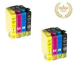 ULTRA INK 2 Sets Epson T288 Bk/m/y/c Inkjet Combo-Epson Printer Expression Xp-330/xp-340/xp-430/xp-434/xp-440/xp-446