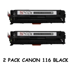 BESTONER 2 Pack Canon 116/canon116/116 Compatible Toner Cartridge for Imageclass Mf8050Cn/mf8080Cw In Black
