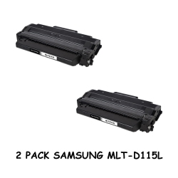 BESTONER 2 Pack Samsung 115/mlt-D115L/d115/mltd115 Toner Cartridge for Printer Sl-M2620/m2670/m2820/m2830/m2870 In Black