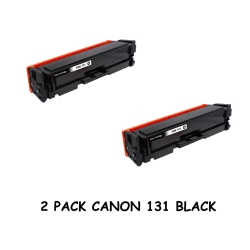 BESTONER 2 Pack Canon 131/canon131/131 Compatible Toner Cartridge for Imageclass Lbp7110Cw/mf624Cw/mf628Cw/mf8280Cw In Black