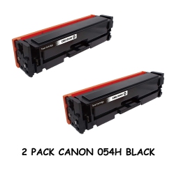 BESTONER 2 Pack Canon 054H/canon054/054 High Yield Toner Cartridge In Black