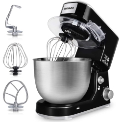 ACCEINFO "stand Mixer, Cusimax 5-Quart 800W Dough Mixer, Tilt-Head Electric Mixer \w Stainless Steel Bowl, Dough Hook, Mixing Beater And Whisk