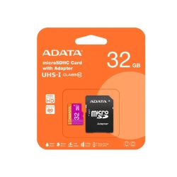 ADATA Ausdh32Guicl10-Ra1 Micro Sd 32GB C10 Memory Card (With Adapter)