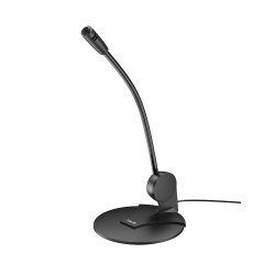HAVIT 3.5MM Plug Wired Goose Neck, Multi-Angle Conference Microphone for Computer