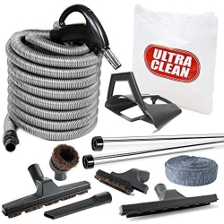 ULTRA CLEAN Deluxe Bare Floor And Carpet 35 Foot Hose And Accessories Central Vacuum Kit
