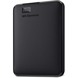 WESTERN DIGITAL Wd 1Tb Elements Portable External Hard Drive - USB 3.0 - Wdbuzg0010Bbk-Wesn, Black