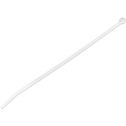 STARTECH 1000 Pack 10" Cable Ties - Extra Large Nylon/plastic Zip Ties Adjustable Network Cable Wraps Ul Taa In White
