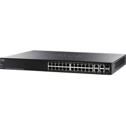 CISCO Sf300-24Pp 24-Port 10/100 Poe+ Managed Switch W/gig Uplinks Sf300-24Pp-K9Na-Rf