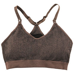 Modern Eternity Bella Active Seamless Nursing Bra - Large - Navy Jacquard
