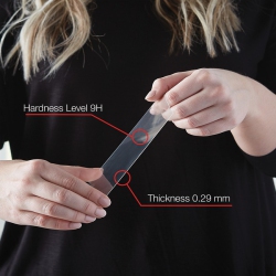 VERBATIM Tempered Glass Screen Protector for Use With Nintendo Switch Lite - 2Pk 70702