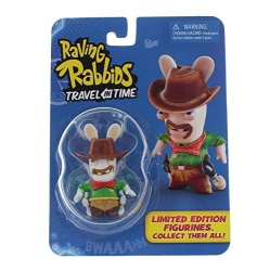 NINTENDO Raving Rabbids Travel In Time Collectible Figurine - Cowboy