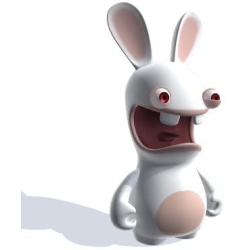UBISOFT Rabbids Artoyz 30Cm - Huge Rabbids Scream - Playstation 3 Huge Rabbids Scream Edition