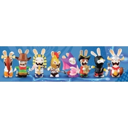 UBISOFT Raving Rabbids Travel In Time Complete Figure Set (Includes 8 Figures)