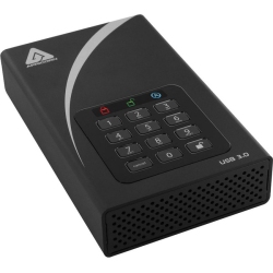 APRICORN Aegis Padlock Dt Adt-3Pl256-8000 8 Tb Desktop Hard Drive - 3.5" External Adt-3Pl256-8000