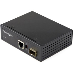 STARTECH Industrial Fiber to Ethernet Media Converter - 1GBps Sfp to Rj45/cat6 - Sm/mm Fiber to Copper Gigabit Network