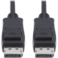 TRIPP LITE Displayport 1.4 Cable With Latching Connectors, 8K, M/m, Black, 6 Ft. P580-006-V4