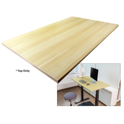 BOOST INDUSTRIES Beachoak-47 47" Single Piece Office Desk Top (Top Only)
