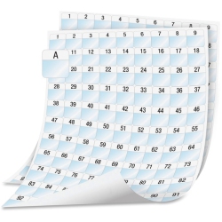 DYMO Xtl Laminated Wire/cable Wrap Sheet Labels 1908552