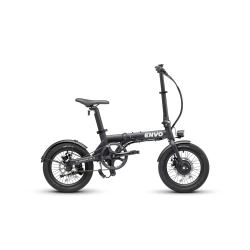 ENVO Lynx Folding Electric Bike 16In - In Black