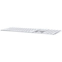 APPLE Magic Keyboard With Numeric Keypad - Silver/white - English-Open Box