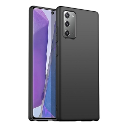 PANDACO Hard Shell Matte Case for Samsung Galaxy Note 20 In Black