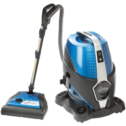 SIRENA Bagless Canister Vacuum Cleaner | Powerful 2-Speed Motor With Water Based Filtration System | Pet & Allergy Pro
