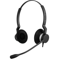 JABRA Gn Netcom/ Biz 2300 On-Ear Headphones With Mic (2389-820-109) - In Black